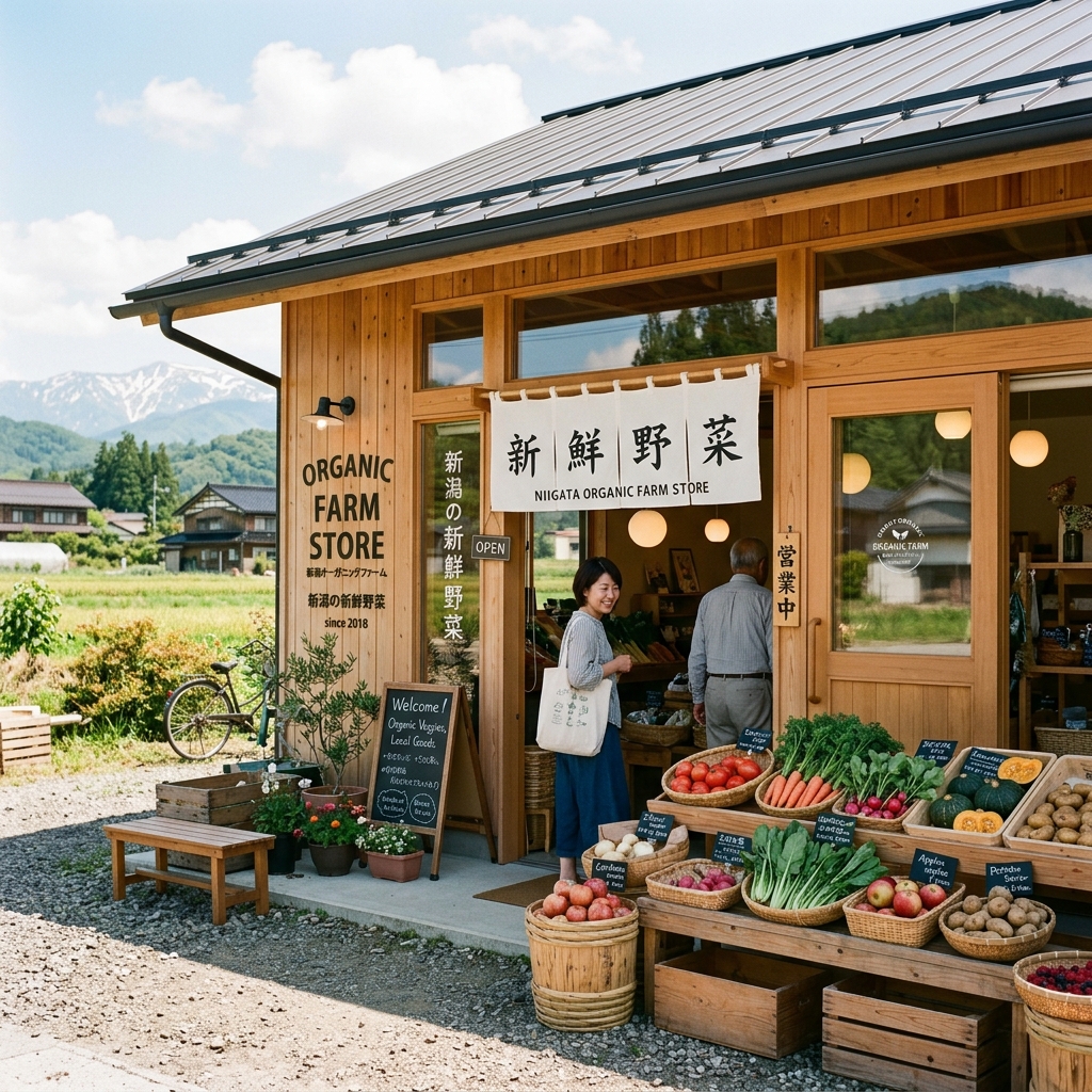 今井農園マルシェの店舗外観